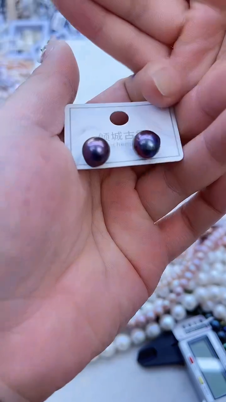 【闪购商品】淡水珍珠耳饰未镶嵌970