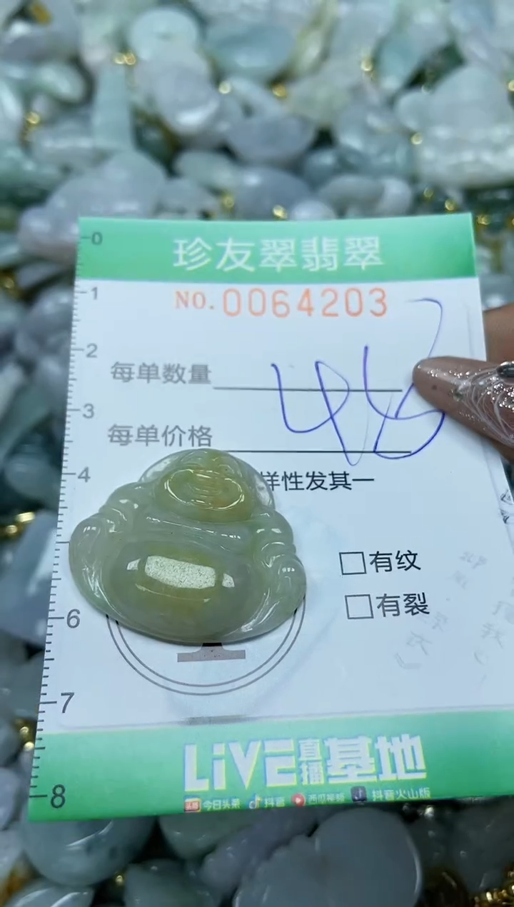 【闪购商品】翡翠颈饰未镶嵌闪购商品0064203