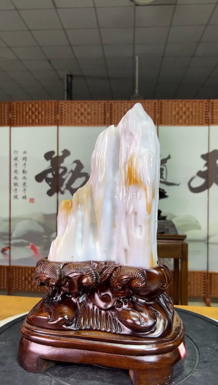 未镶嵌珠宝奇石硅化玉7