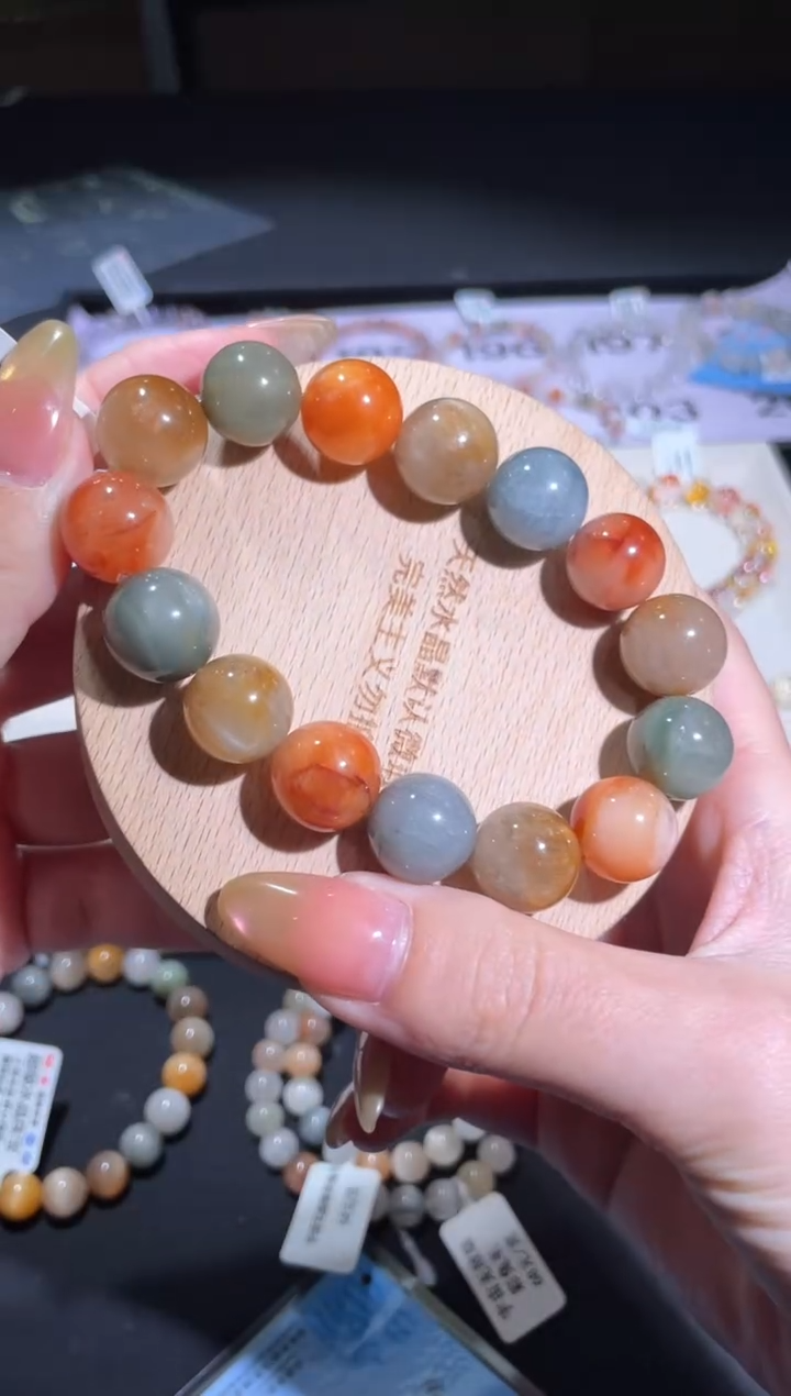 水晶手链未镶嵌203号多样性发货一Y 14+