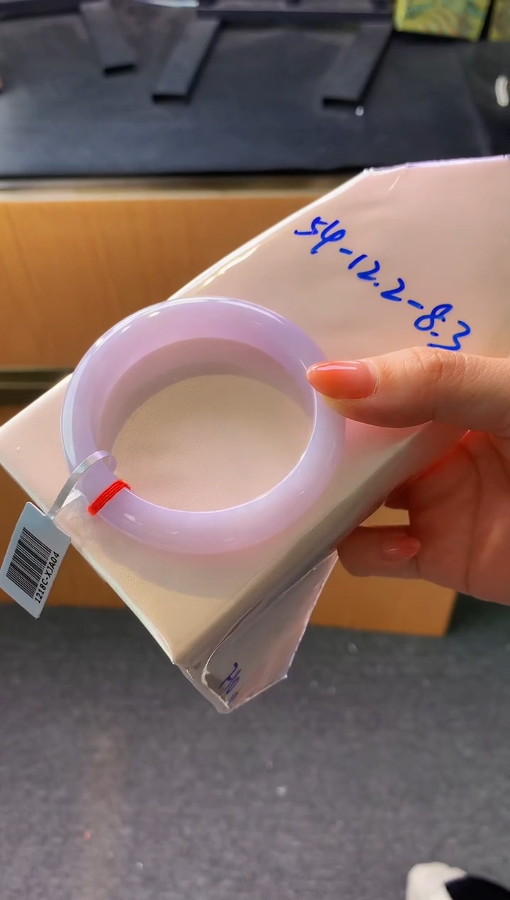 未镶嵌手镯翡翠-F10 圈口54 