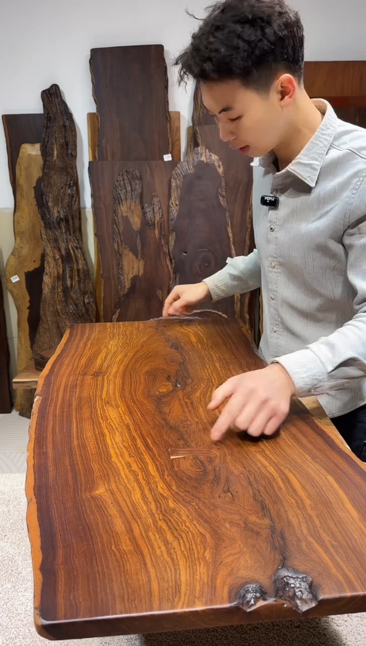 【闪购商品】风车木（黑檀木）尺寸100*49*2.3编号630