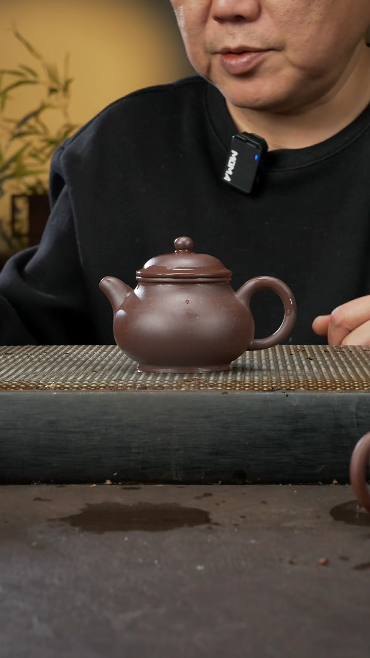 【闪购商品】紫砂茶壶底槽清 潘壶 160cc 064