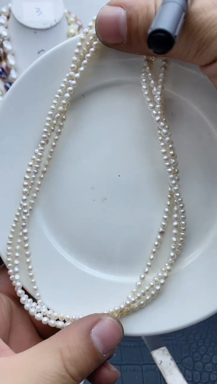 【闪购商品】淡水珍珠颈饰未镶嵌0226