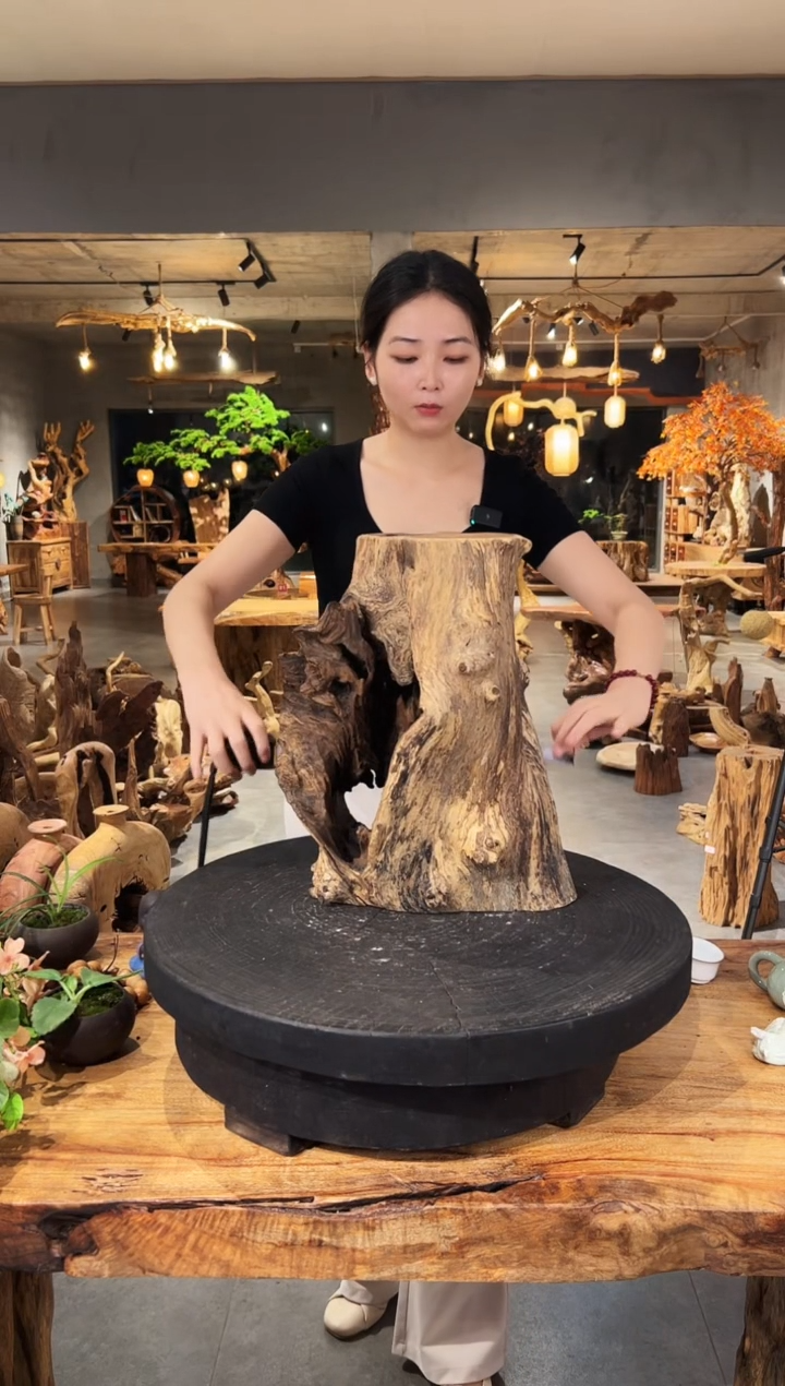 木陶源世家艺术作品摆件