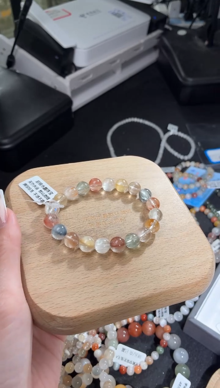 未镶嵌手链水晶91号多样性发一Z 9+