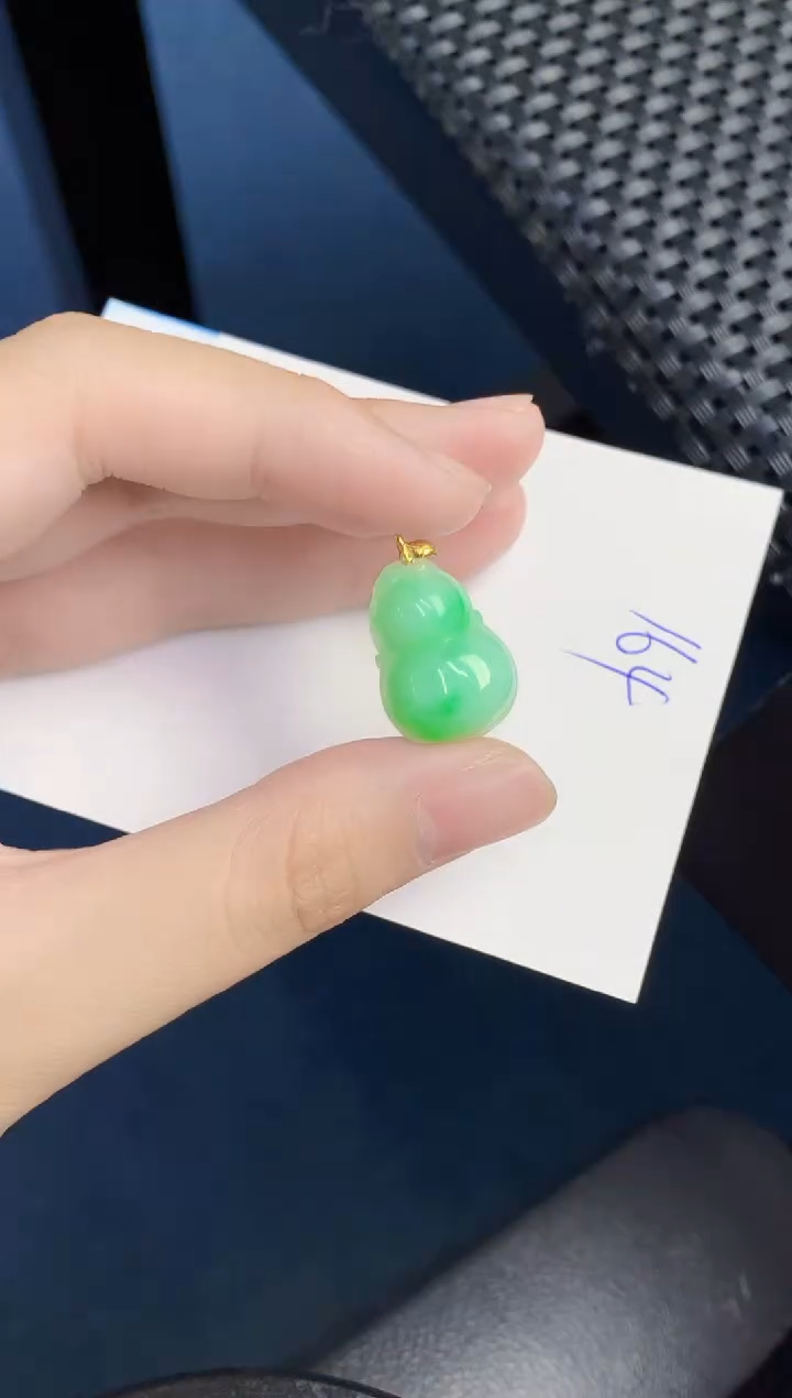 【闪购商品】翡翠18K金镶嵌颈饰000000000