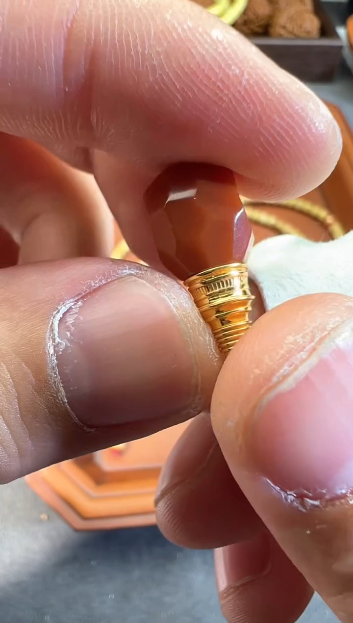 【闪购商品】南红玛瑙1合金南红三通