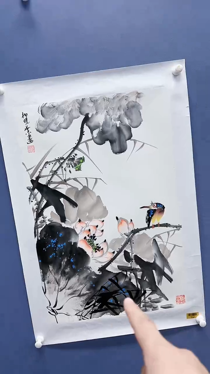 【闪购商品】绘画柳晓叶绘画2.7平尺花鸟