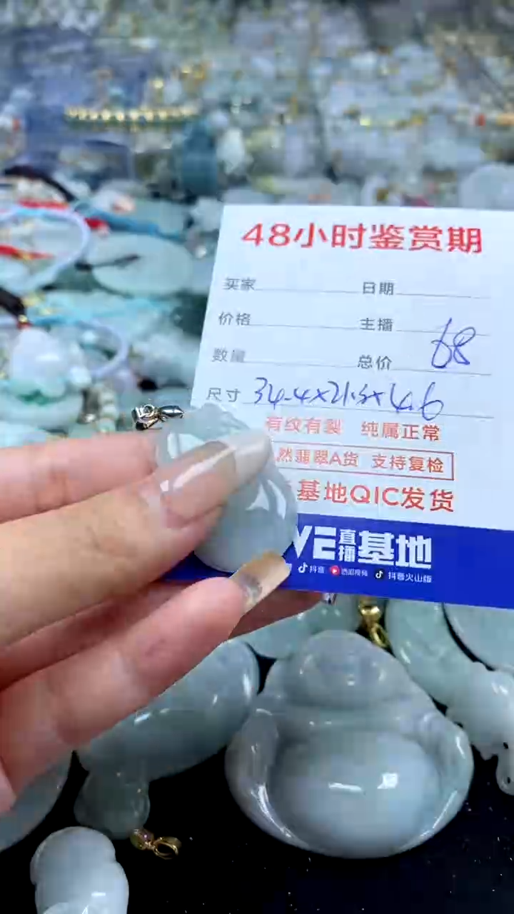翡翠未镶嵌颈饰翡翠373