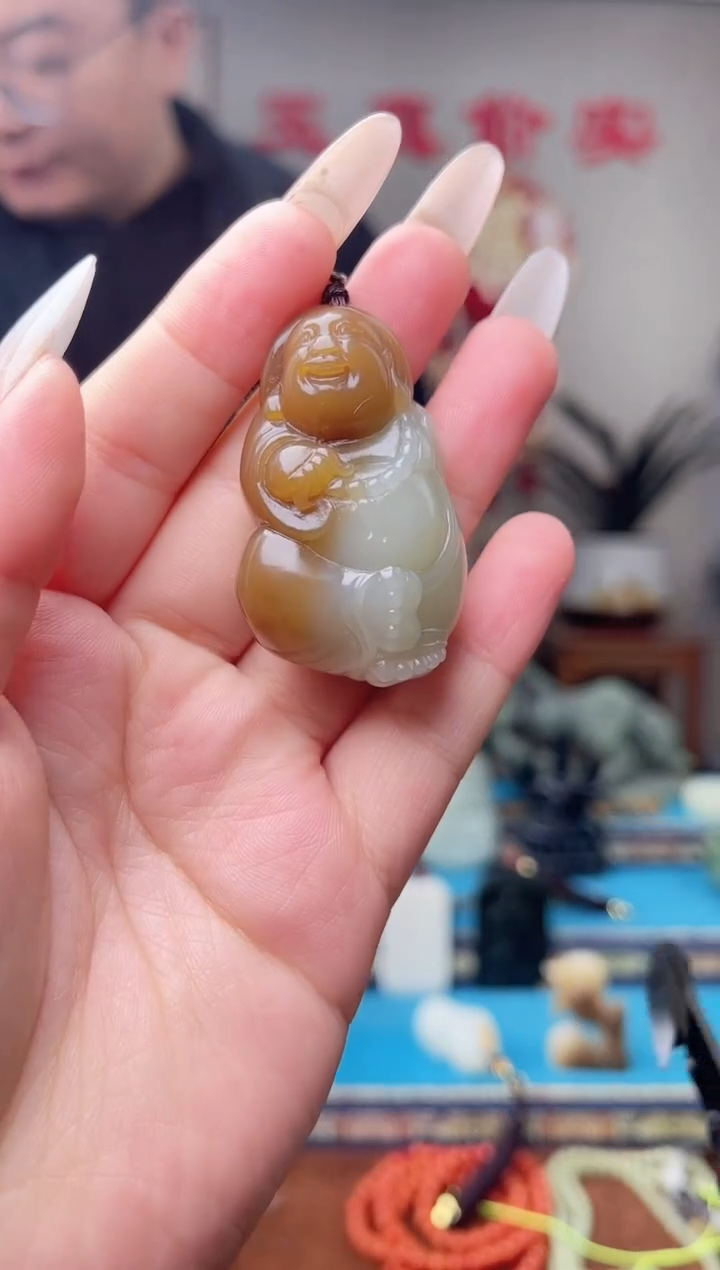【闪购商品】和田玉挂件未镶嵌1