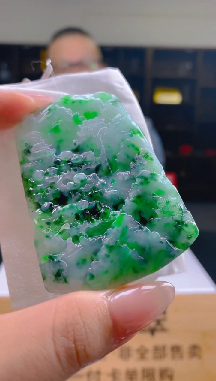 【闪购商品】定制翡翠未镶嵌SW毛货翡翠WJZ00068