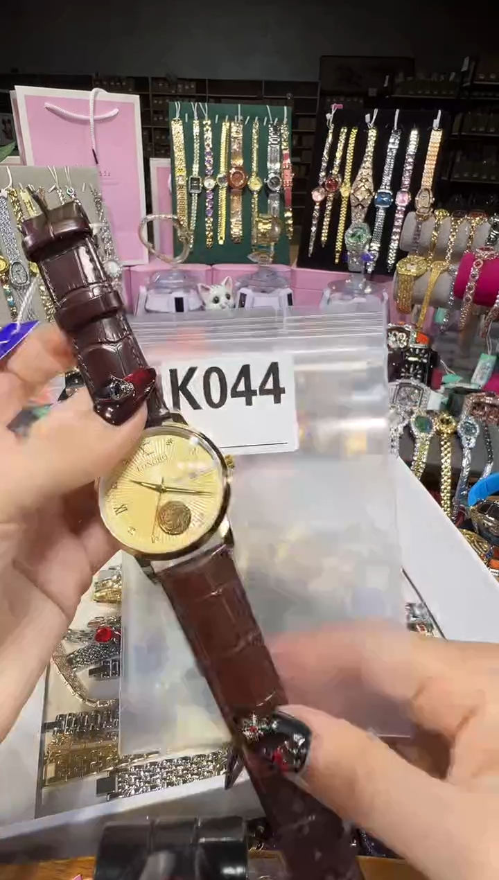 石英机芯不锈钢不锈钢直播定闪专用