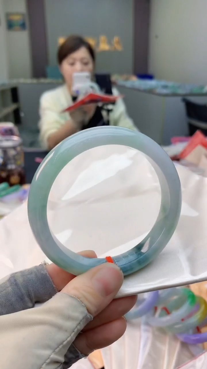 未镶嵌手镯翡翠0500580223