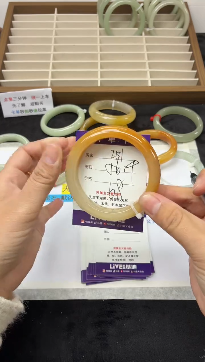 未镶嵌手镯石英质玉251