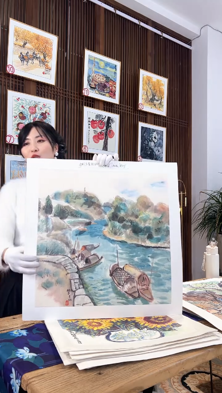 版画版画耿玉琨名章限量版画S