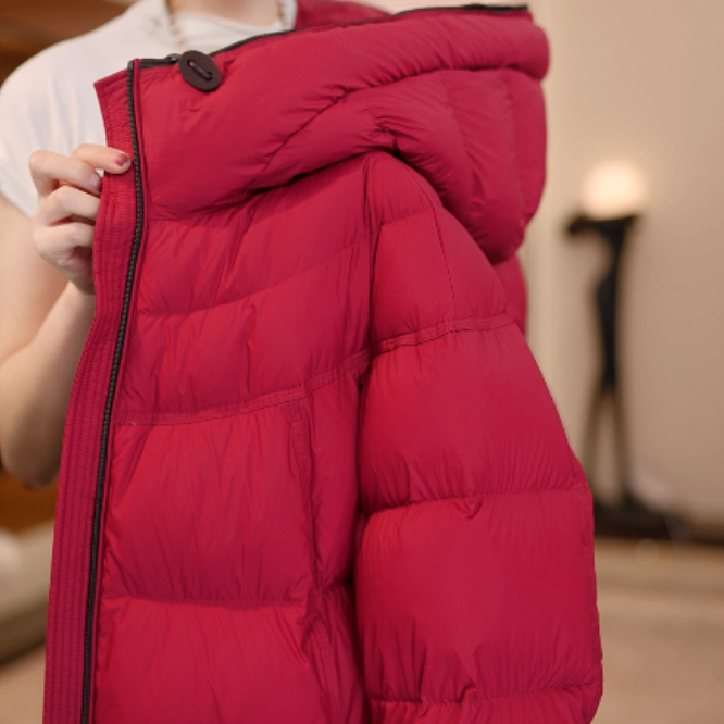 小常--2025时尚保暖冬季羽绒服W55Q42075