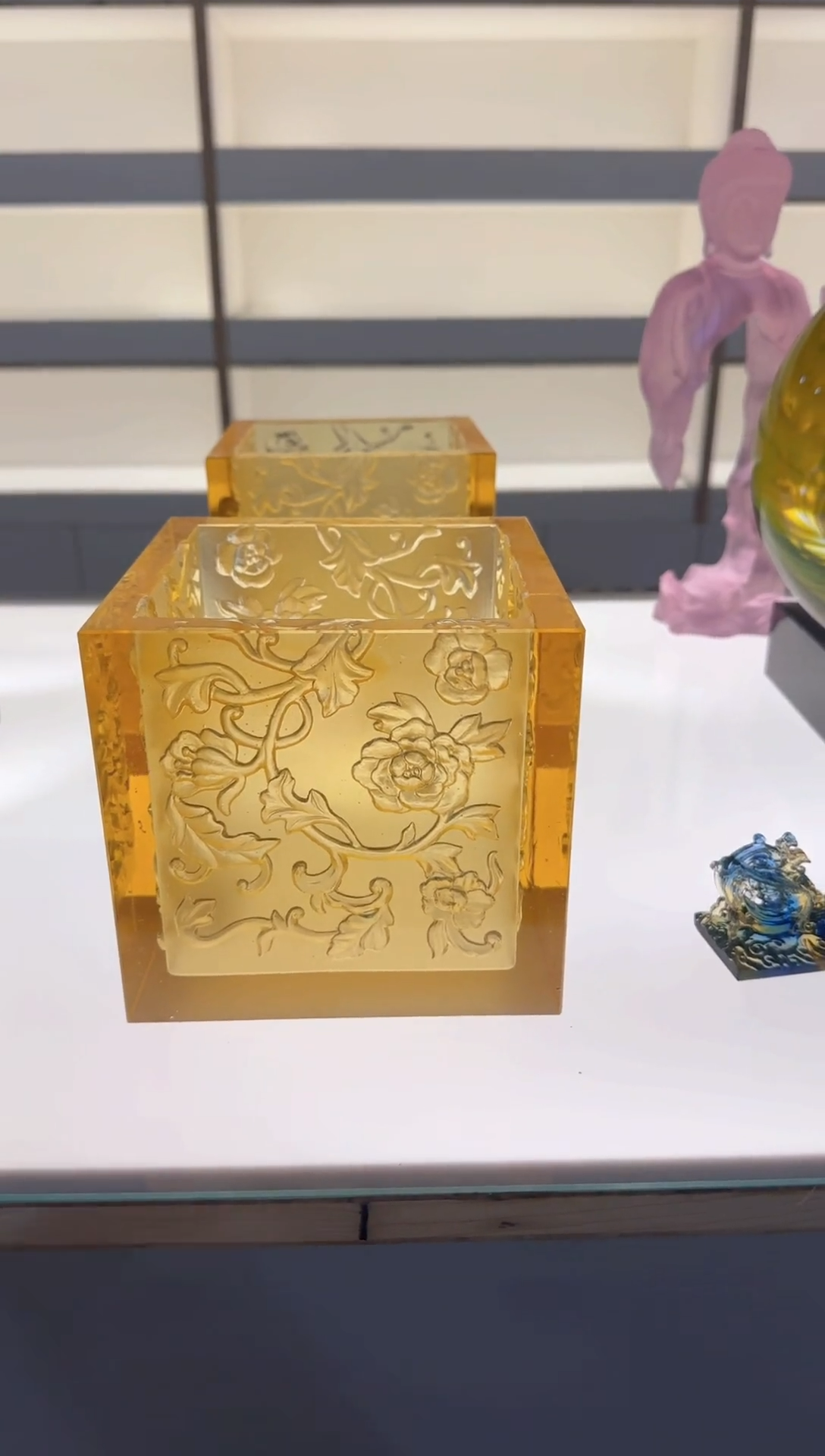 手工艺品琉璃古法琉璃储蓄罐