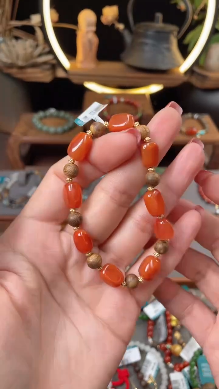 【闪购商品】南红玛瑙手饰未镶嵌@@B921C016099