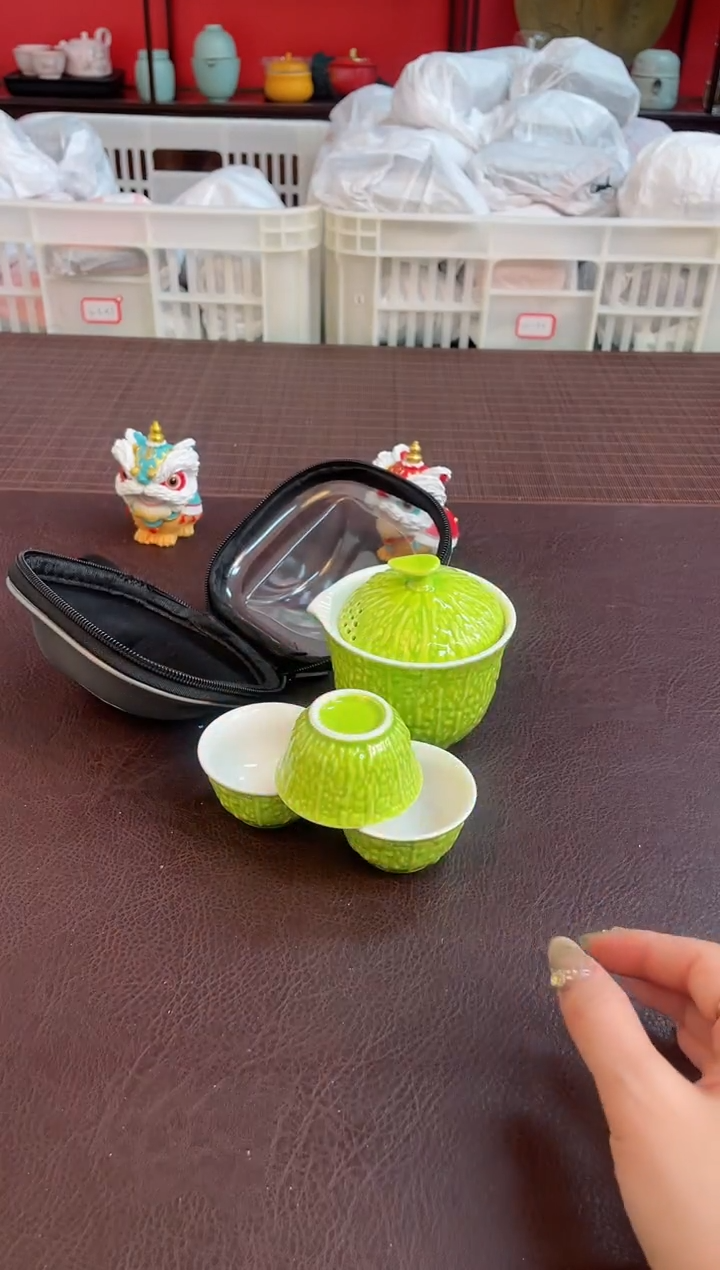 【闪购商品】瓷片【沉鱼茶器】清货底价 库存单一