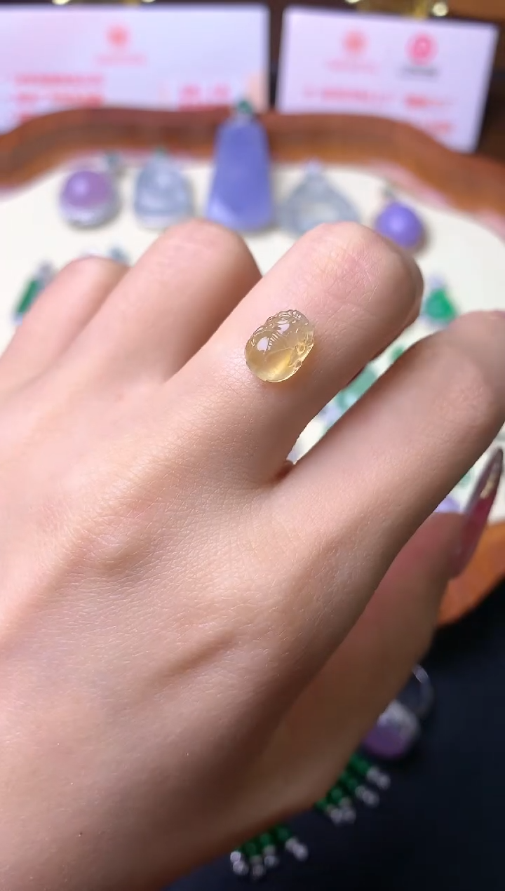 【闪购商品】定制翡翠未镶嵌裸石（镶嵌定制）