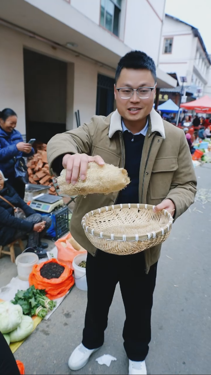中国大陆代卖农家丝瓜抹布3个