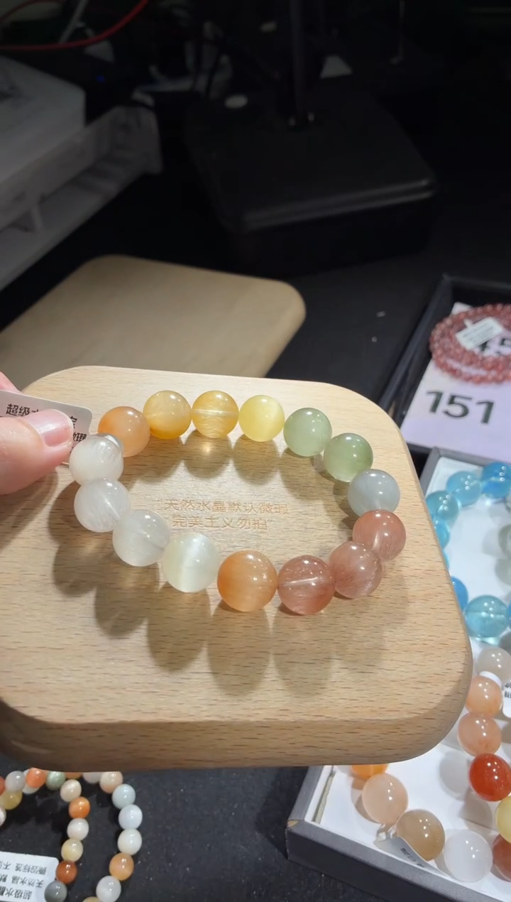 未镶嵌手链水晶151号多样性发一J13+