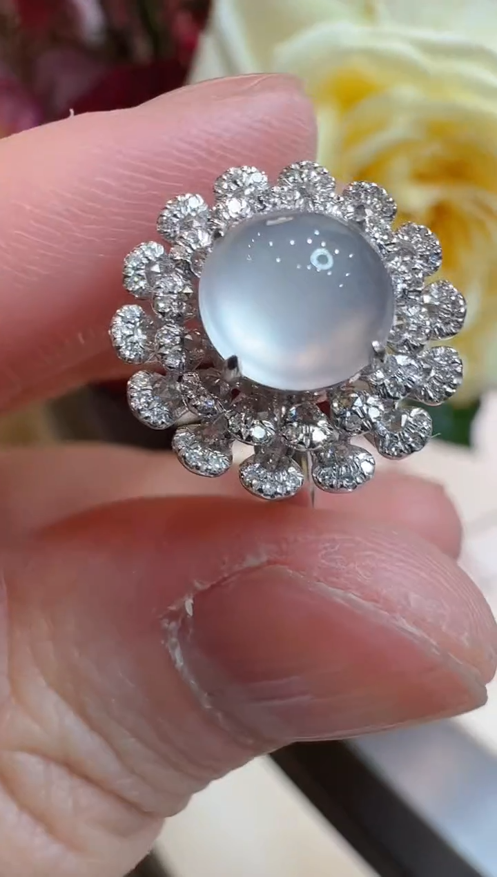 【闪购商品】翡翠戒指18K金镶嵌多样性团购发一件