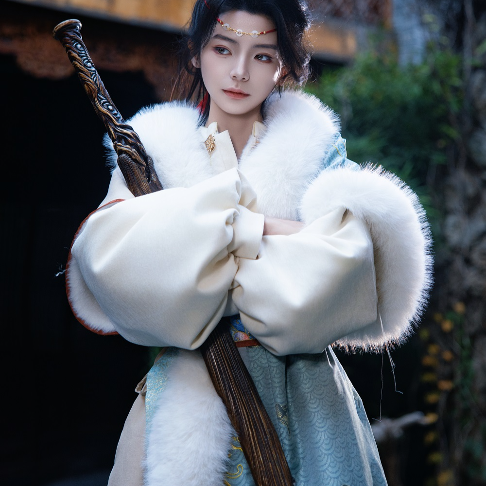 等云来【雪魄】改良正品原创汉元素汉服国风秋冬季男女同款