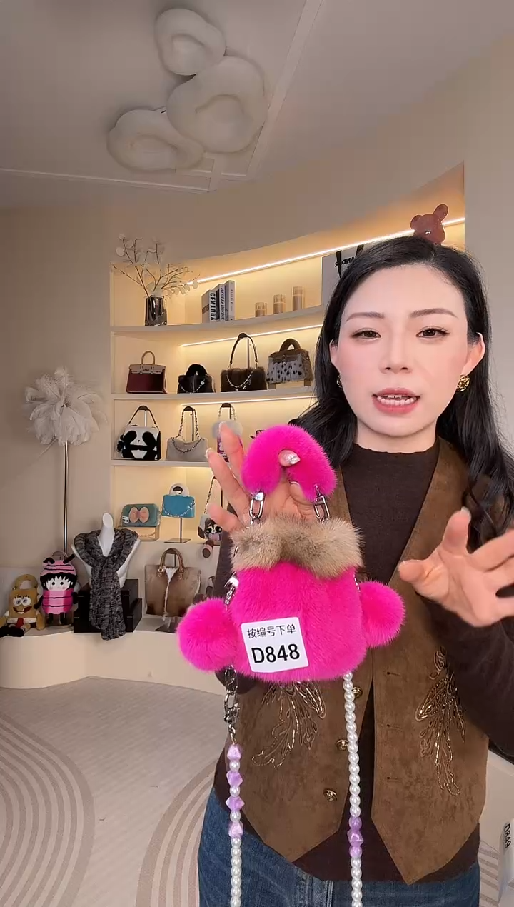 水貂毛【闪购商品】女包D848
