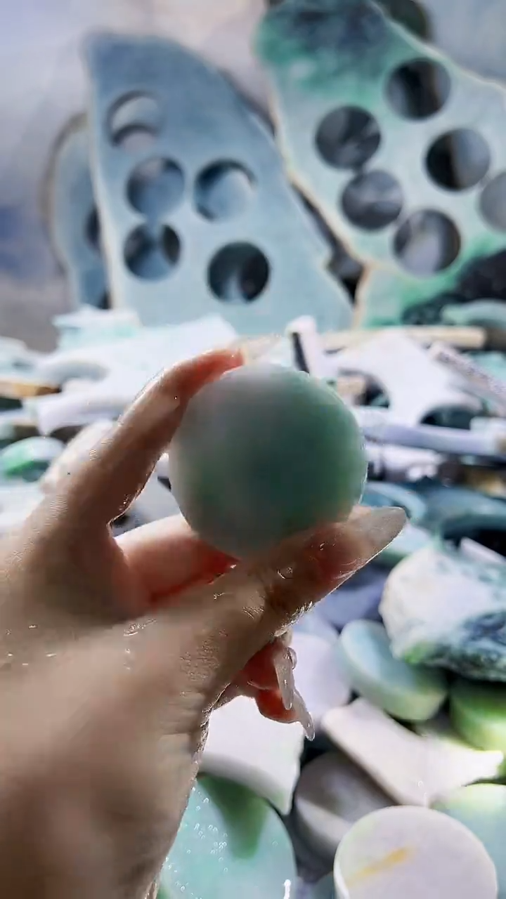 翡翠裸石缅甸翡翠A货晴5564