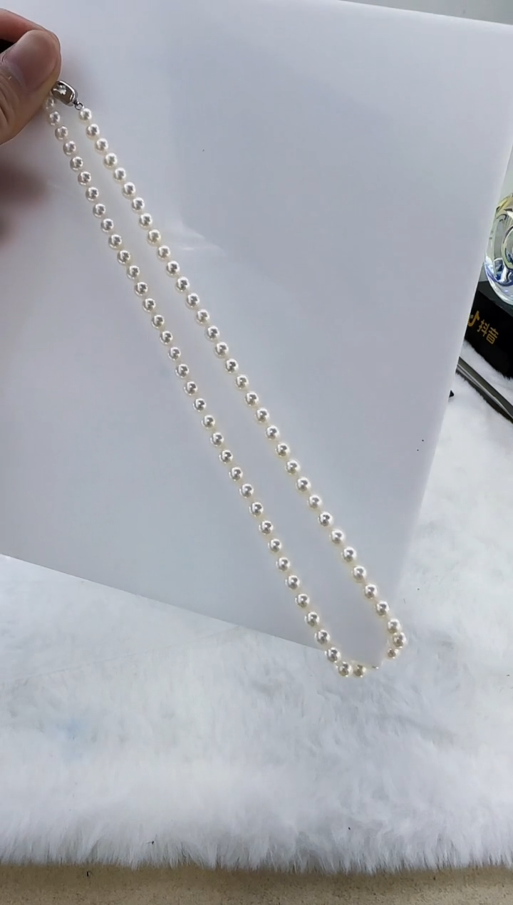 未镶嵌海水珍珠DA海水珍珠串链5-6     a541