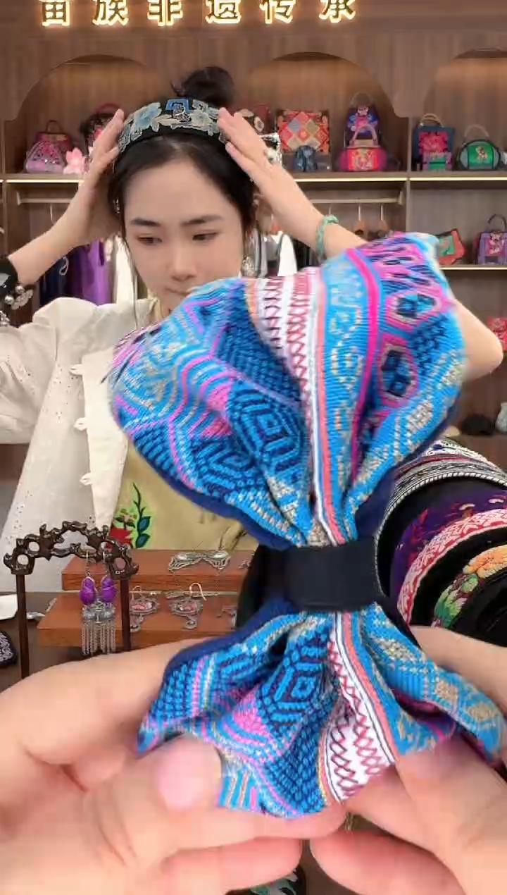 织绣扶光苗绣传承L22