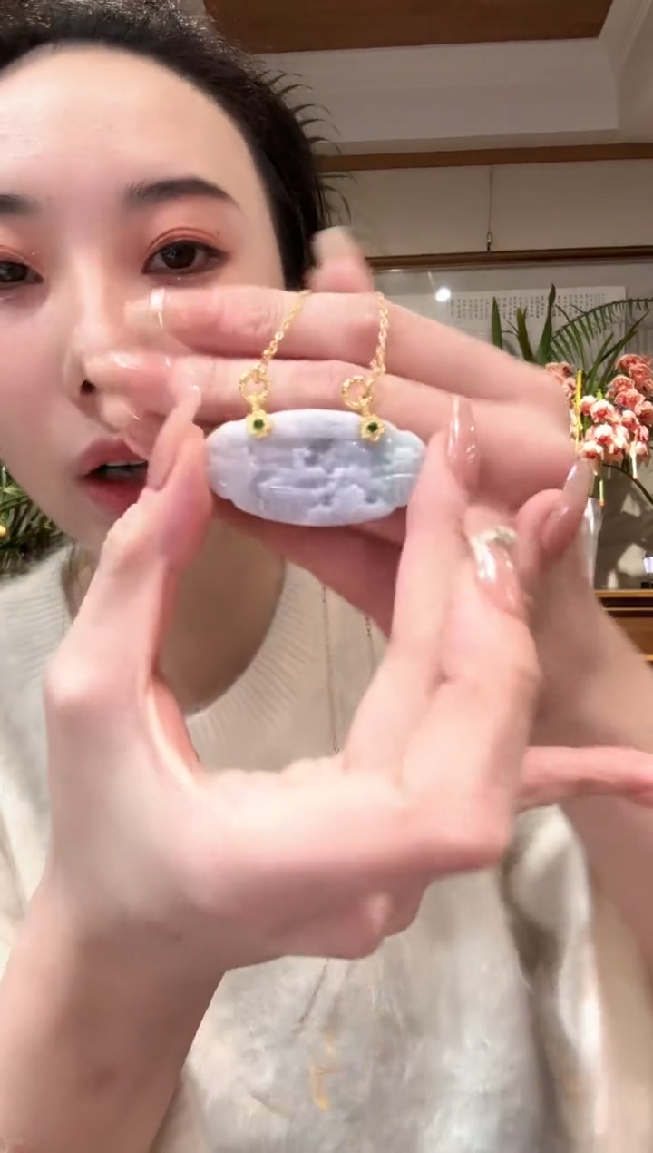 【闪购商品】翡翠颈饰未镶嵌国风