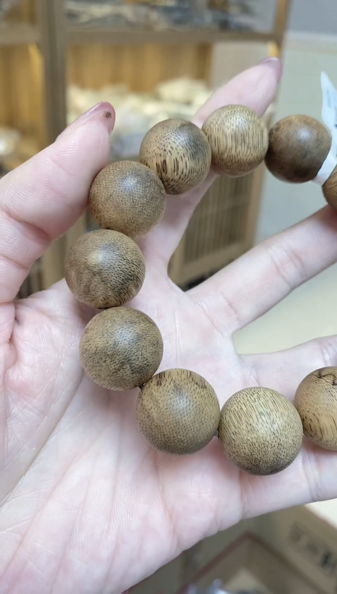 【闪购商品】沉香手串菩萨棋圆珠单圈1.9多样性发其一