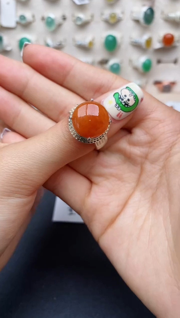 【闪购商品】翡翠戒指未镶嵌缅甸翡翠