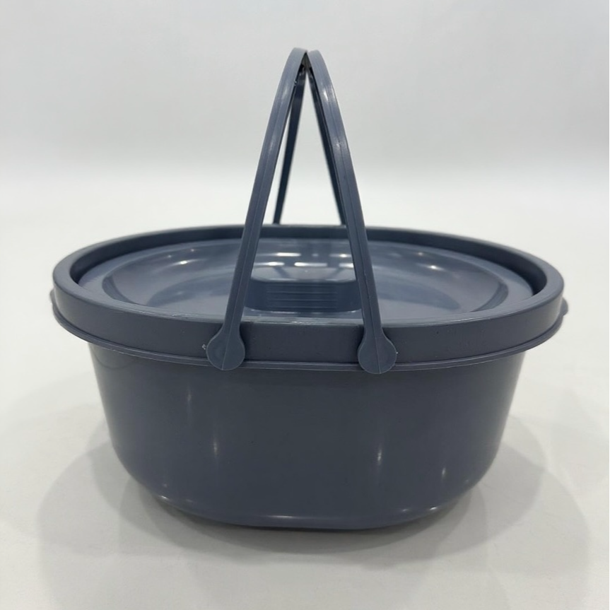 透明家用塑料桶车载可折叠手提塑料