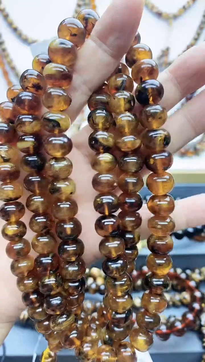 【闪购商品】琥珀颈饰未镶嵌11琥珀