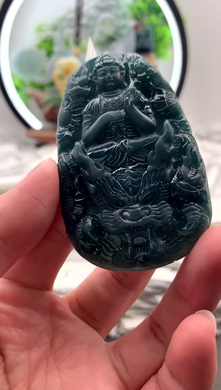 【闪购商品】翡翠颈饰未镶嵌大势至