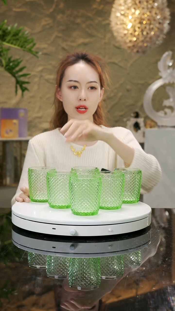 【闪购商品】瓷片福利款水杯摆件一套6只
