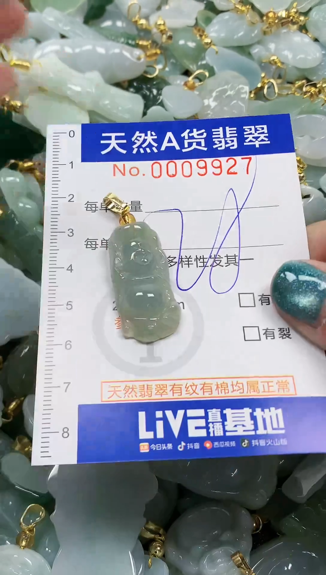 未镶嵌挂件翡翠纯天然a货翡翠