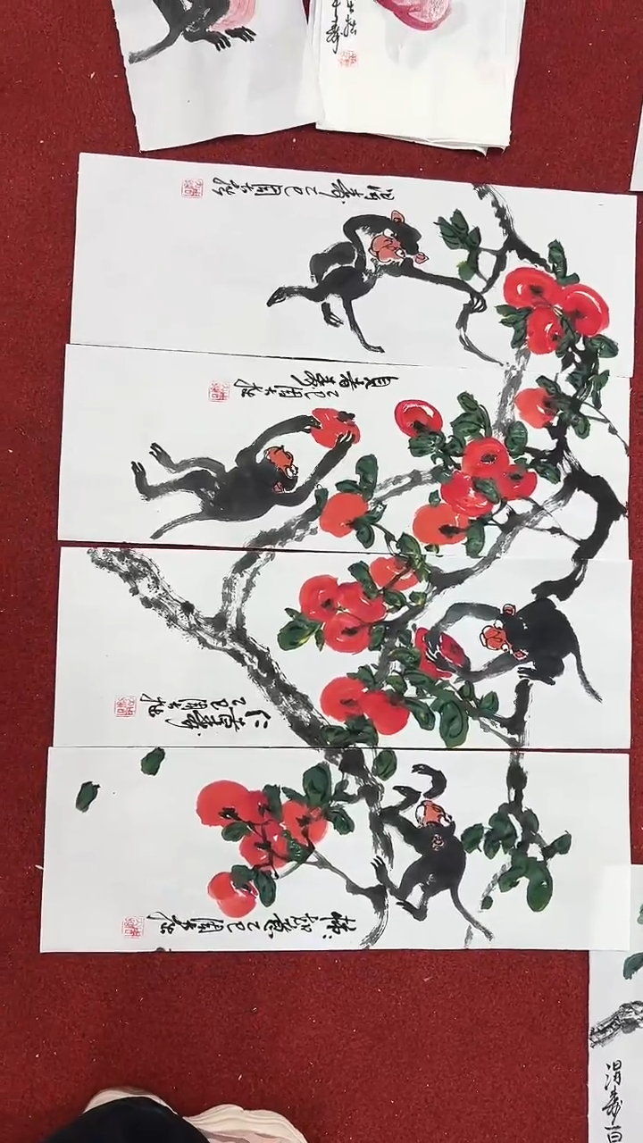 国画周大拙/国画/花鸟