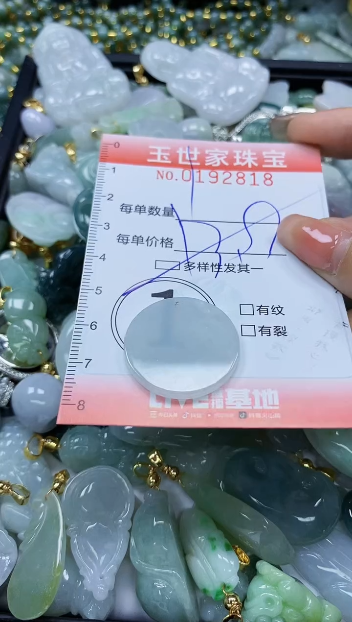 【闪购商品】翡翠颈饰未镶嵌闪购商品00192818多样性发其一