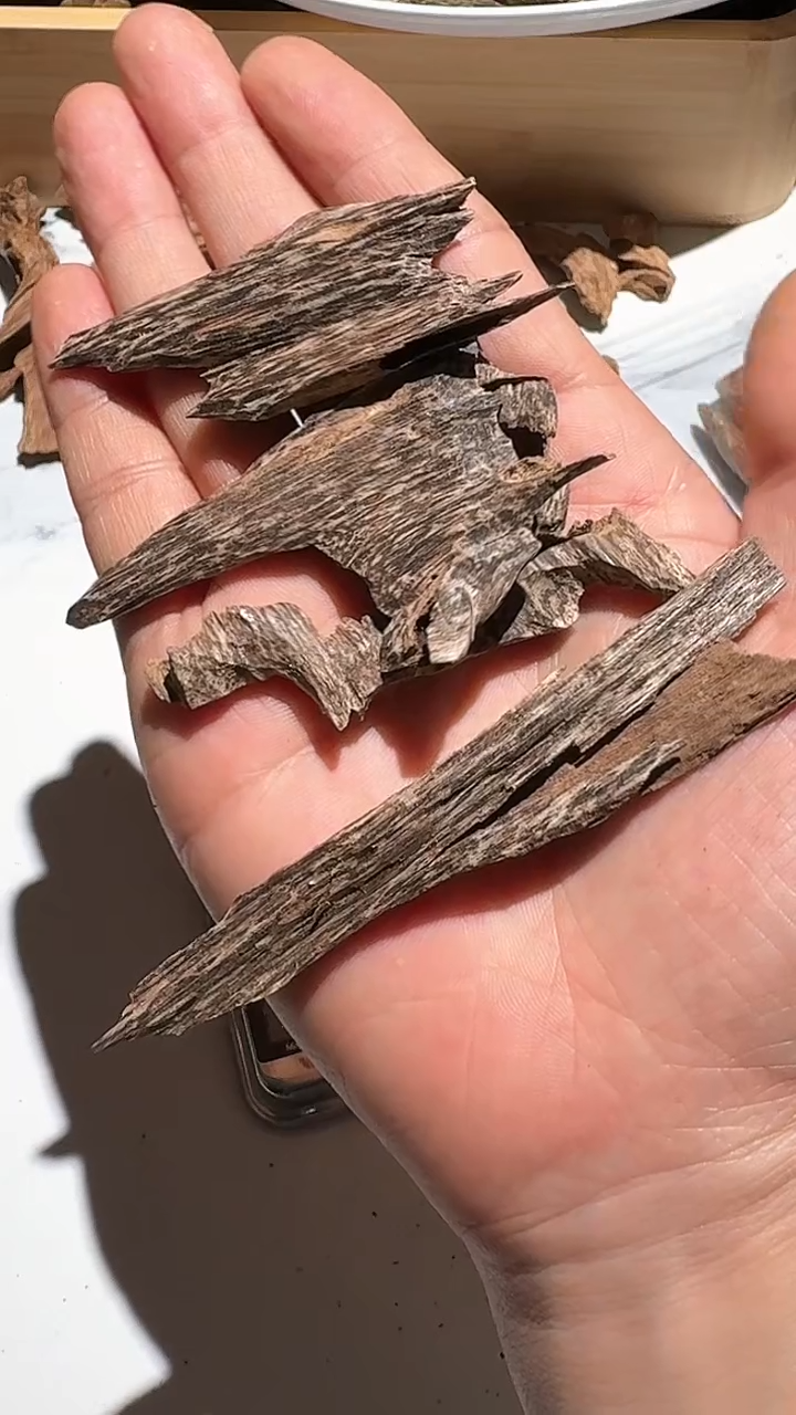 【闪购商品】沉香手把件海南虫漏10g（形状随机）