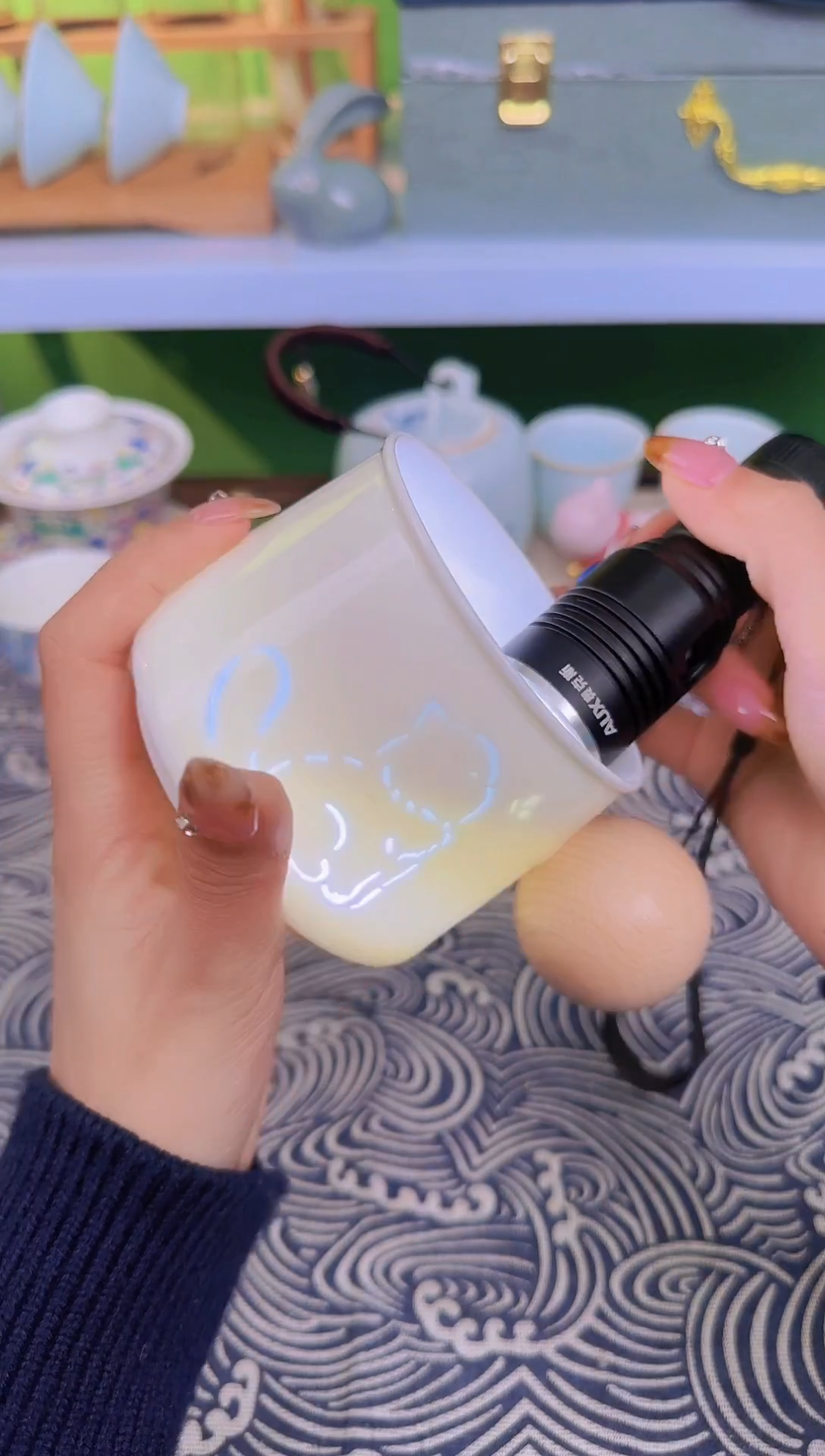 【闪购商品】小猫咪白瓷咖啡杯