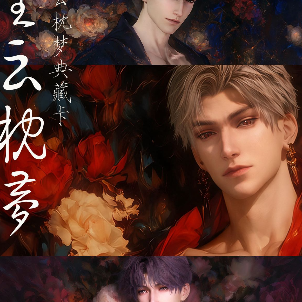 星绻文创/恋与深空星云枕梦收藏卡
