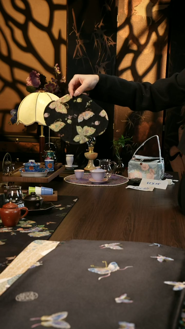 香云纱      茶席