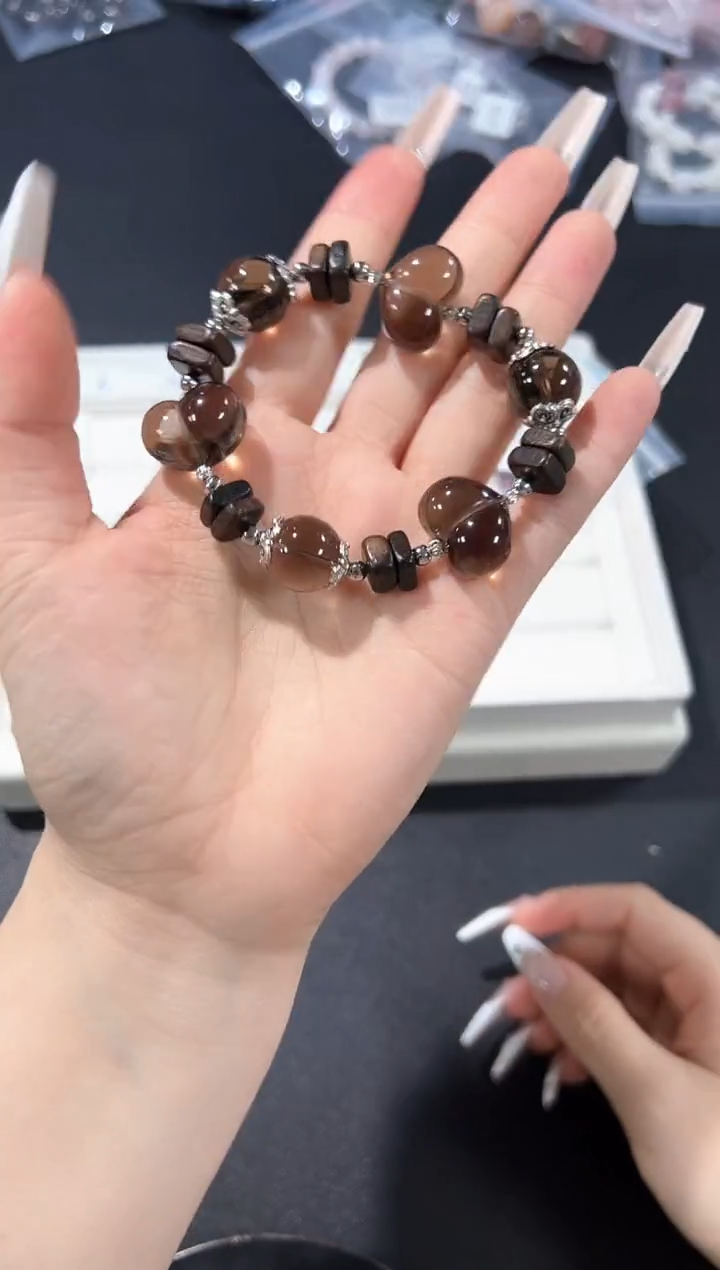 未镶嵌手串水晶18e多样性发其一【1条】默认微瑕