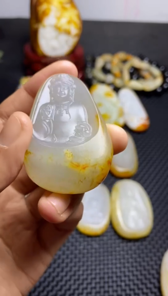 【闪购商品】和田玉颈饰未镶嵌1