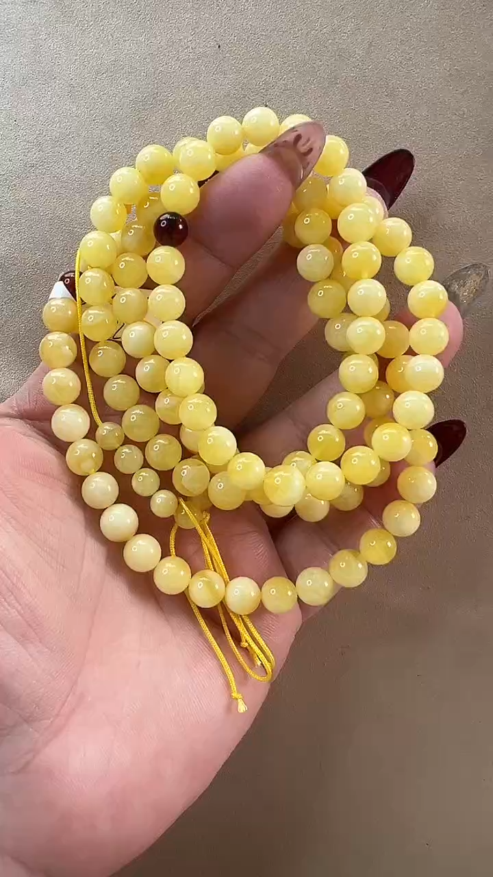 【闪购商品】琥珀颈饰未镶嵌项链